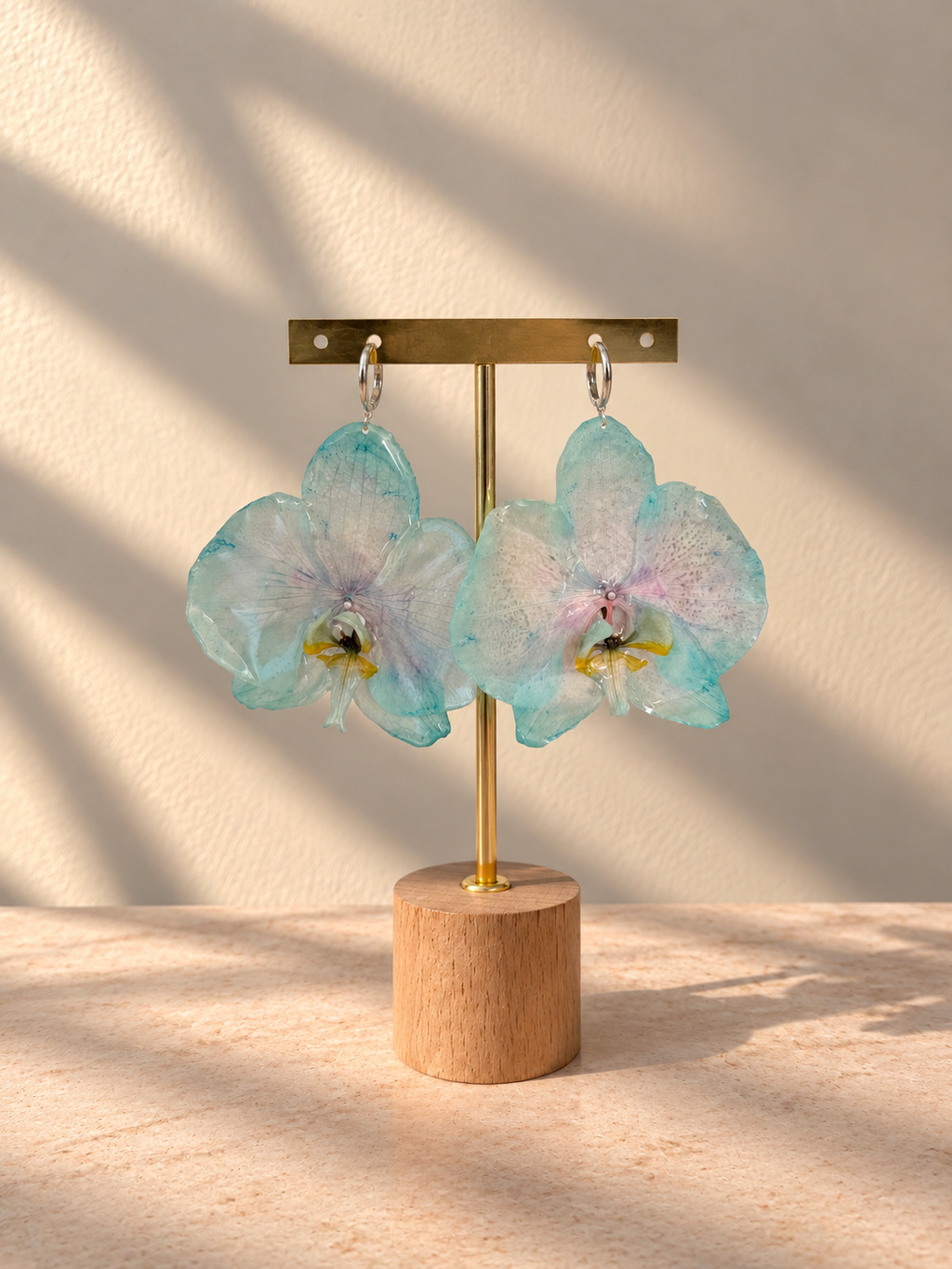 Orquídea grande turquesa