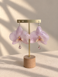 Orquídea malva grande